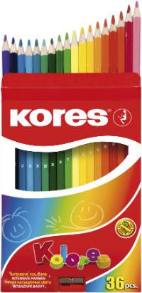 Barevné pastelky Kolores