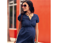 Oblékání v těhotenství: Letní šaty